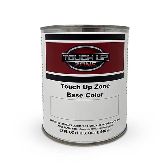Touch Up Zone Base Color Quart - Compatible with Ford/Lincoln Oxford White Code YZ/Z1