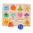 thumbnail image 1 of Rompecabezas de madera para niños pequeños. Tablero digital. Rompecabezas de animales. Rompecabezas de madera para niños pequeños. tablero de forma, 1 of 9