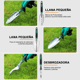 thumbnail image 3 of Juego De Herramientas De Jardín Kit Manual Jardinería 11pzs Verde/Plata, 3 of 5