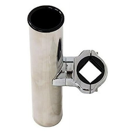 C.E. Smith Pontoon Square Rail Adjustable Clamp-On Rod Holder