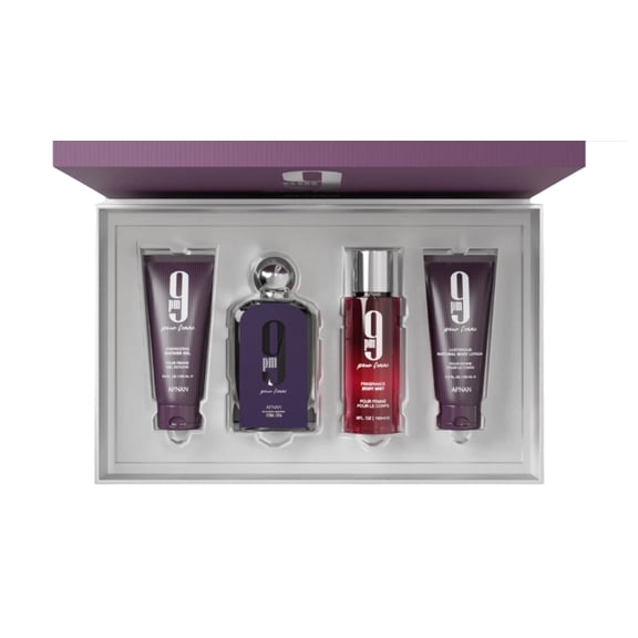 Afnan 9 PM Pour Femme Luxury Perfume Gift Set