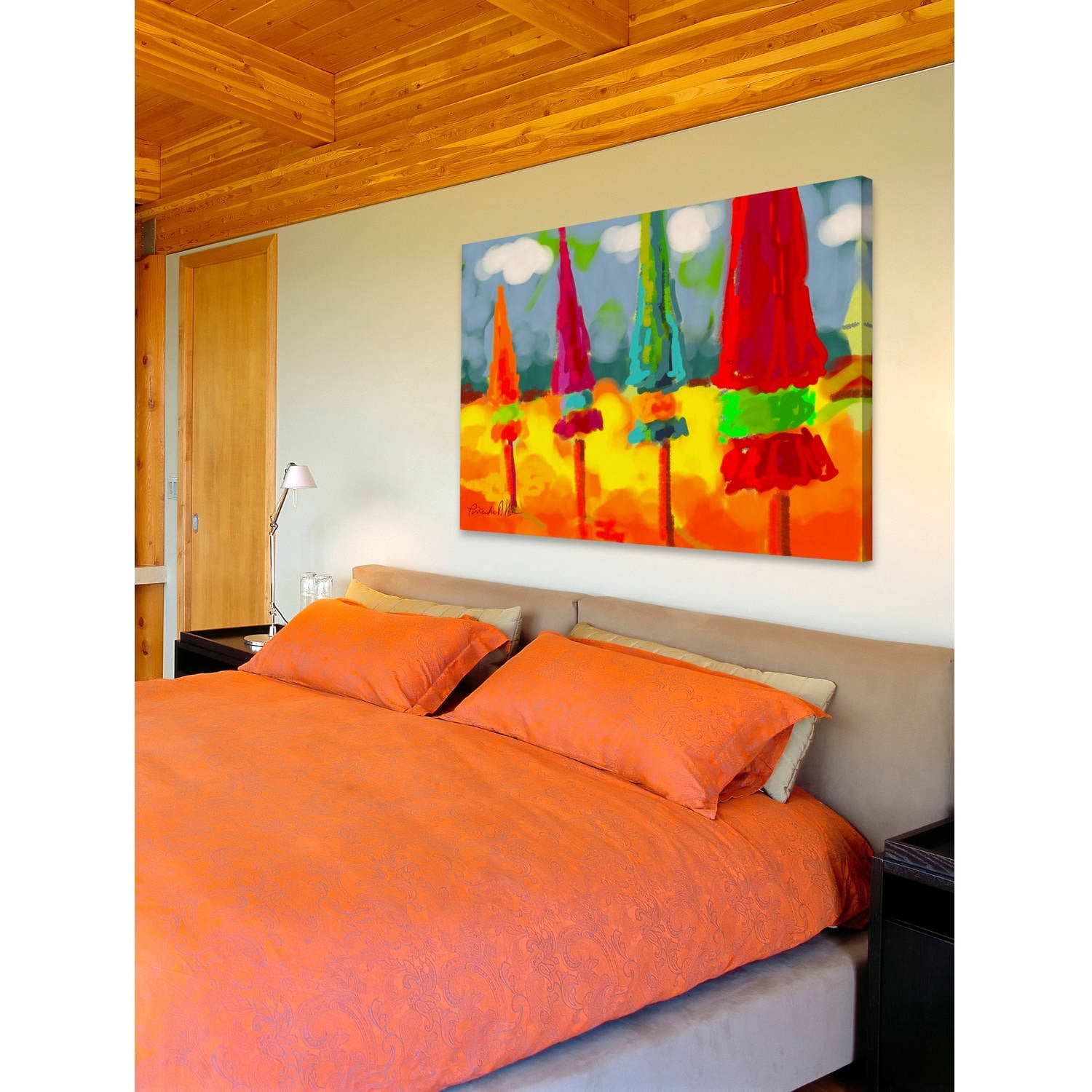 Marmont Hill "Deauville France" by Arthur Pina Painting Print on Wrapped Canvas