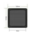 thumbnail image 3 of lionlar PC Fan Dust Filter PVC Computer Mesh Black Case Cover 8cm without Hole, 3 of 8