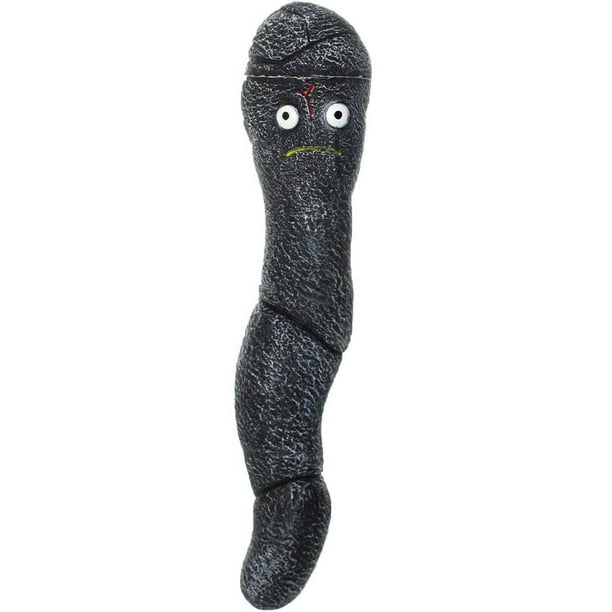 VIP Products Tuffy Pet Toys Silly Squeaker Mr. Poops Dog Toy, Brown