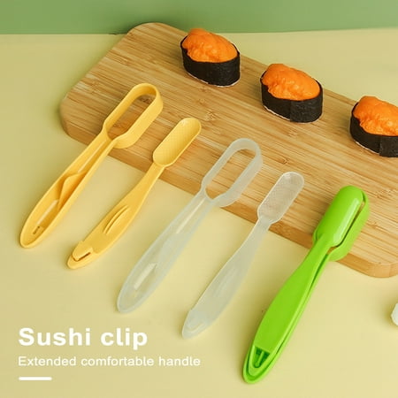 

Riguas Household Creative Portable Sushi Mold Long Handle Rice Ball Mold Japanese Non-Sticky Press Bento Tool Kitchen Accessories