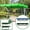 2Pcs Garden Swing Cover Under $5 a1, variant on Usloyux 195x125cm Large Replacement Canopy for Outdoor Double Swing, Durable Polyester Shade Cloth for Patio Furniture Protection, Easy Install Tie Down Design