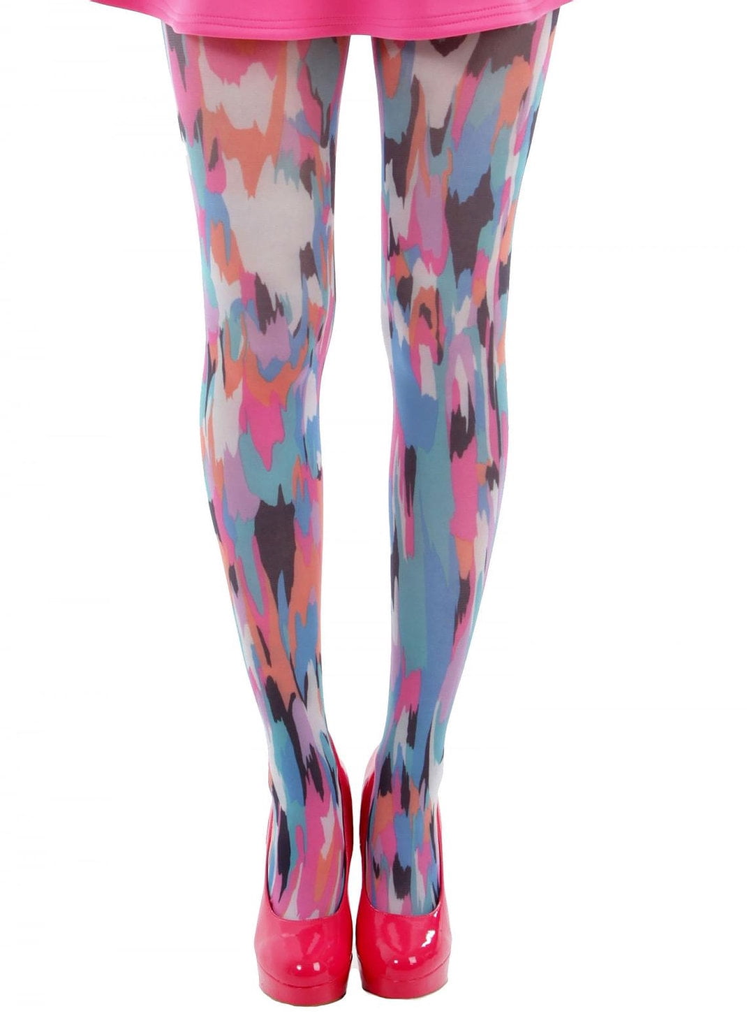 Patterned Tights Pantyhose Power for 