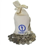 $5 Face Value Bag of 90% Silver Quarters or Silver Dimes; Pre-1965 Junk Silver Coins