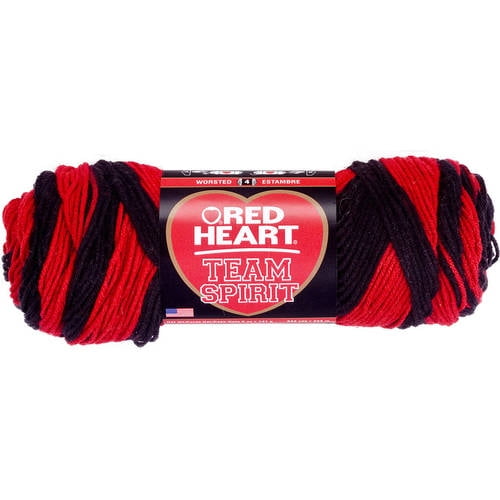 Red Heart Team Spirit Yarn, 1 Each