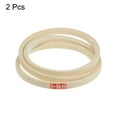 thumbnail image 3 of Unique Bargains 2pcs M41 Industrial Sewing Machine Belt 1063mm Outer Girth Rubber Triangle V-Belt, 3 of 7