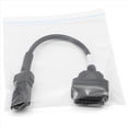 thumbnail image 3 of 3X OBD Motorcycle Cable for 4 Pin Plug Cable Diagnostic Cable 4Pin to OBD2 16 Pin Adapter,3 x OBD Cable,Black, 3 of 5