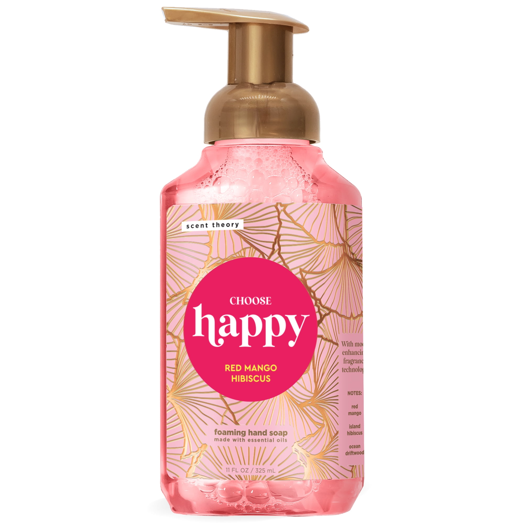 Scent Theory Foaming Hand Soap, Choose Happy Scented, 11 fl oz