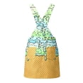 thumbnail image 5 of XAOFW Kids Girls Summer Dresses Sleeveless Ice Cream Printed Overalls Dress With Pocket Casual Suspender Dresses For Everyday Wear Stylish Sundress 4-5 Years, 5 of 7