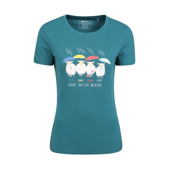 Mountain Warehouse Womens Great British Weather T-Shirt