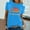 Blue-D, variant on Aqestyerly Women's Long Sleeve Christmas Tops Women Christmas Printed Round Neck Long Sleeve T-Shirt Loose Top Sweatshirt