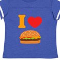 thumbnail image 4 of Inktastic I Love Cheeseburgers Boys or Girls Toddler T-Shirt, 4 of 5