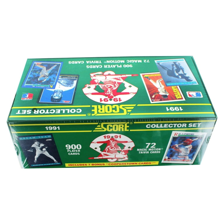 MLB 1991 Score Baseball Card Factory Sealed Collectors Set