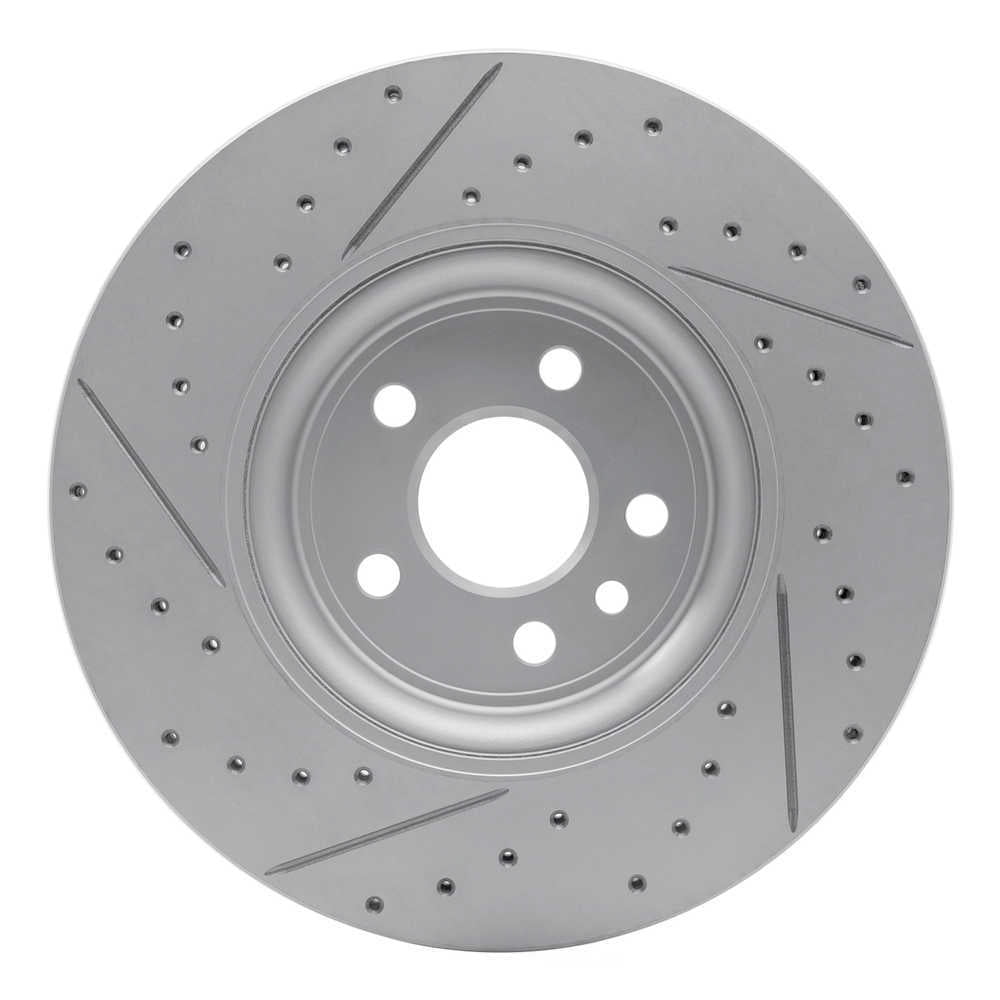 Dynamic Friction Company 830-20038R DFC Geoperformance Rotor - Drilled and Slotted