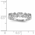 thumbnail image 4 of 14k White Gold Family Jewelry Ring Mounting no stones included - 2.5gm, 4 of 7