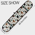 thumbnail image 3 of Dailycode Double Sided Oven Mitt with Loop Heat Resistant Kitchen Long Potholders 7" x 35" Bear Forest, 3 of 6