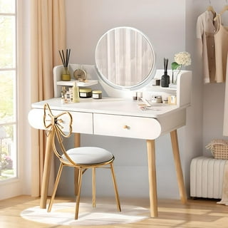 White Vanity Sets with Mirrors
