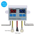 thumbnail image 1 of Dual Digital Thermostat Temperature Controller Two Relay Output Thermoregulator for incubator Heating Cooling XK-W1088 AC110-, 1 of 7