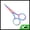 Assorted Color, variant on Unique Bargains 1 Pc 2.0 Embroidery Scissors Grooming Bathroom Silver Tone