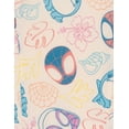 thumbnail image 6 of Marvel Spidey and His Amazing Friends Little Girls' Sleeveless Tank Top and Bubble Skort 2-Piece Set Cream, 6 of 6