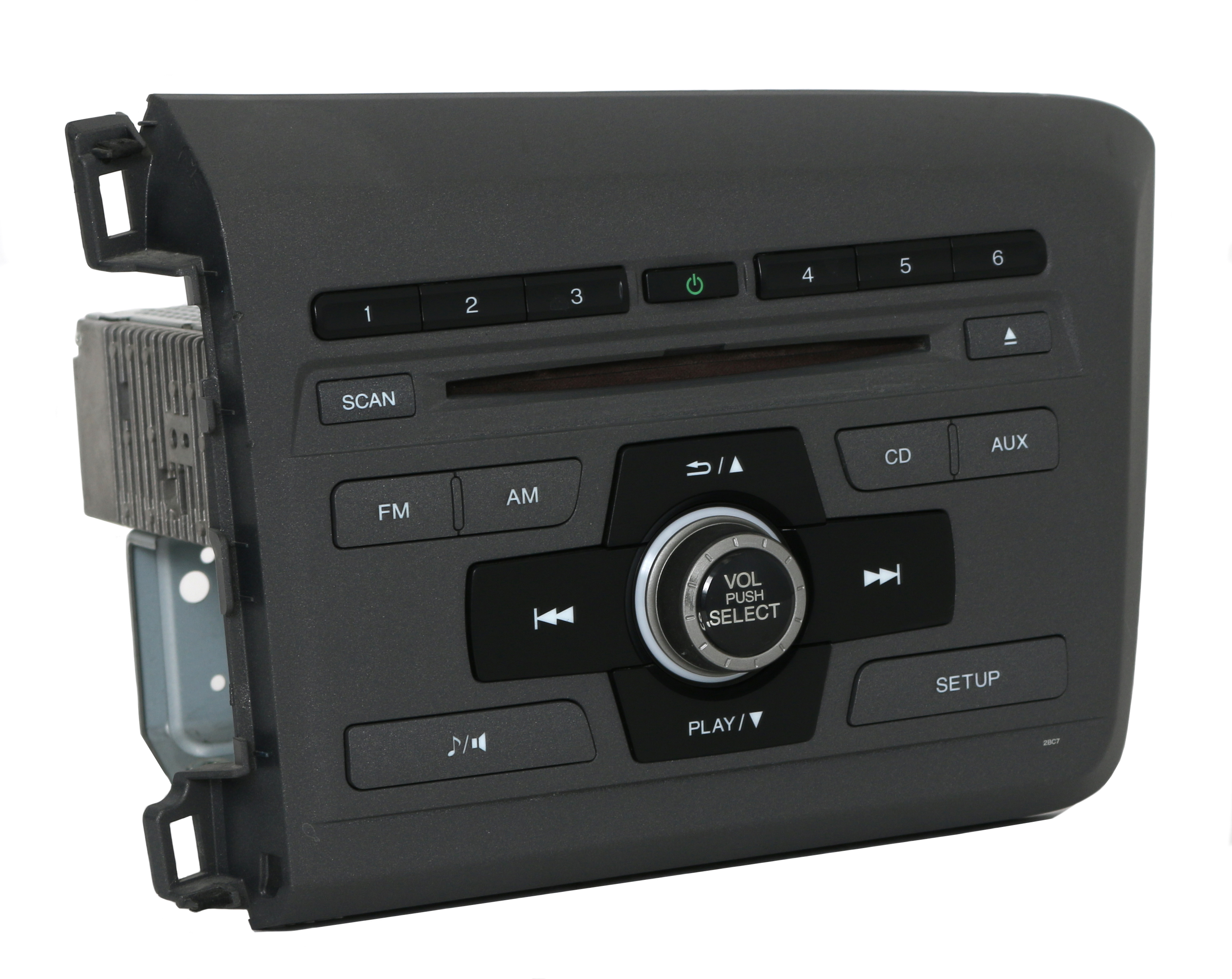 Restored Honda Civic 2012 Radio AM FM CD Player 39100-TS8-A313-M1 Face 2BC7 (Refurbished)