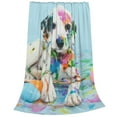 thumbnail image 2 of Zufioo A Funny Little Dalmatian Puppy Fleece Blanket Queen Size,Plush Bed Blanket,Ultra Soft Throw Blanket,Plush Fuzzy Cozy Blanket Perfect for Bed,Couch-50"x40", 2 of 7