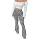 thumbnail image 2 of TaTaai Women’s Solid Color Stretch Yoga Leggings, High Waist Elastic Waist, Gym Sports Running Casual Pants Gift, 2 of 9