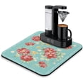 thumbnail image 1 of Washable Quick Dish Drying Mats Non-Slip Coffee Maker Mat For Kitchen Counter Home Coffee Bar Pad 16''''x18'''', black-2, 1 of 5