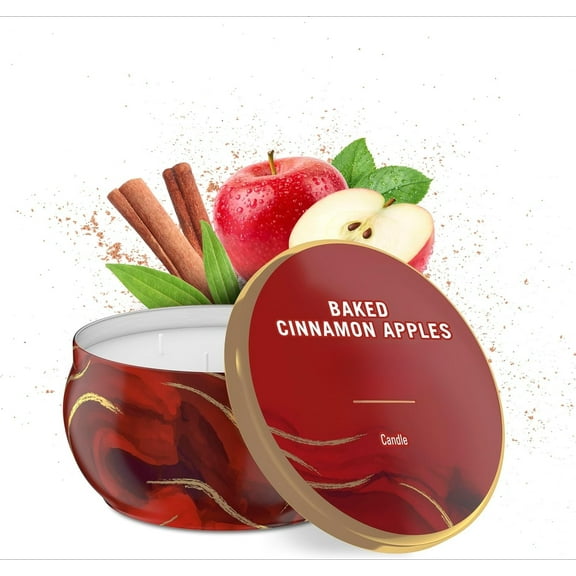 Scented Candle, Ocean Scent, 11 oz 4 Wick Candle, Single Pack