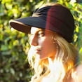 thumbnail image 1 of Nuevo sombrero de verano para mujer, sombrero con visera para mujer y niña, sombrero de copa elástico Anti-UV con huecos, sombrero para el sol al aire libre, sombrero de verano, gorras con visera para mujer brillar Electrónica, 1 of 5