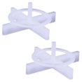 thumbnail image 2 of Plastic Tile Levelers Spacers 200Pcs Practical Cross Shape Tile Spacers For DIY Enthusiasts 1.2X1.2X0.5In Leveling, 2 of 3
