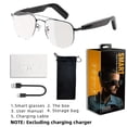 thumbnail image 6 of Smart Glasses, Wireless Audio Music Glasses For Men Women With Wireless Speaker, Voice Control And Anti-Blue Light Lenses, Open Ear Music&Hands-Free Calling, 6 of 10
