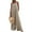 Khaki, variant on utcoco Women's Loose Sleeveless Wide Leg Jumpsuit Overalls Adjustable Shoulder Strap Overalls