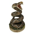 thumbnail image 2 of Realistic Ferocious Attacking Diamondback Rattlesnake in Coiled Posture Figurine, 2 of 9