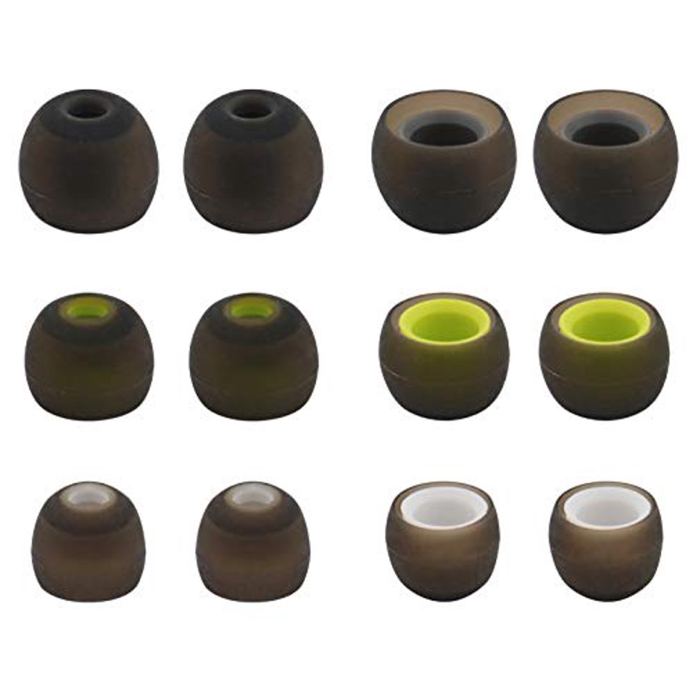 Replacement Ear Tips for Jaybird X2, Small Medium & Large 3 Size Soft