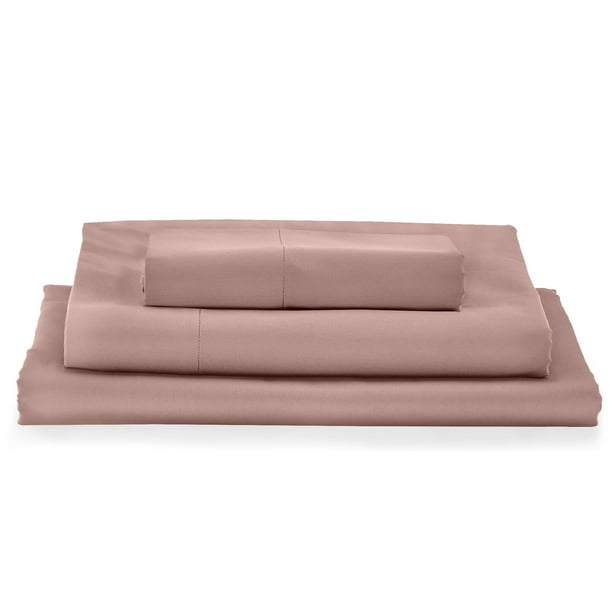 My Pillow Bed Sheets (Twin, Dusty Rose) Long Staple Cotton Giza Dreams