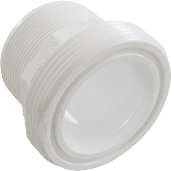 HydroQuip 2 Buttress Thread x 2 in. MPT Tailpiece, White