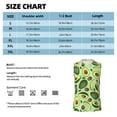 thumbnail image 6 of Haiem Men's Avocado With Seeds Print Tank Tops Summer Sleeveless Cut Off Workout T-Shirts Fitness Vest Athletic Undershirts-Small, 6 of 8