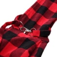 thumbnail image 5 of Porte-chien Noir et Blanc (Bas 60cm), Bandoulière Réversible Porte-Chien, Bandoulière Réglable pour Chien, Sac de Transport pour Chiot avec Crochet de Collier pour Chien / Chat / Lapin jusqu'à 4,99 Kg, 5 of 5