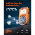 thumbnail image 4 of Detector de gas TOPTES Guard-863Pro para H₂S, CO, LEL y O₂, 4 of 7