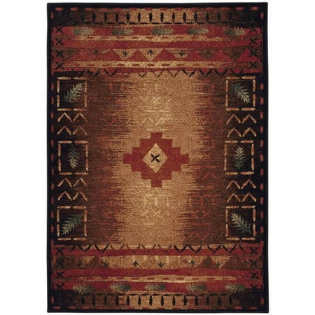 Badin Machine-Woven Area Rug