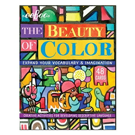 Eeboo Beauty Of Color Flashcards Vocabulary And Imagination