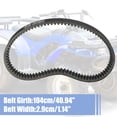 thumbnail image 3 of Unique Bargains Drive Belt 3211069 for Polaris Sportsman 500 ATV HO Duse RSE 1998-2002 104x2.9cm, 3 of 7