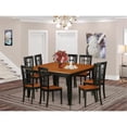 thumbnail image 2 of PFNI9-BCH-W 9 Pc Dining room set-Dining Table and 8 Wood Dining Chairs, 2 of 6