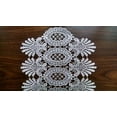 thumbnail image 5 of Doily Boutique Table Runner Narrow in Ivory Victorian Lace Size 36 x 10 inches Handmade, 5 of 5