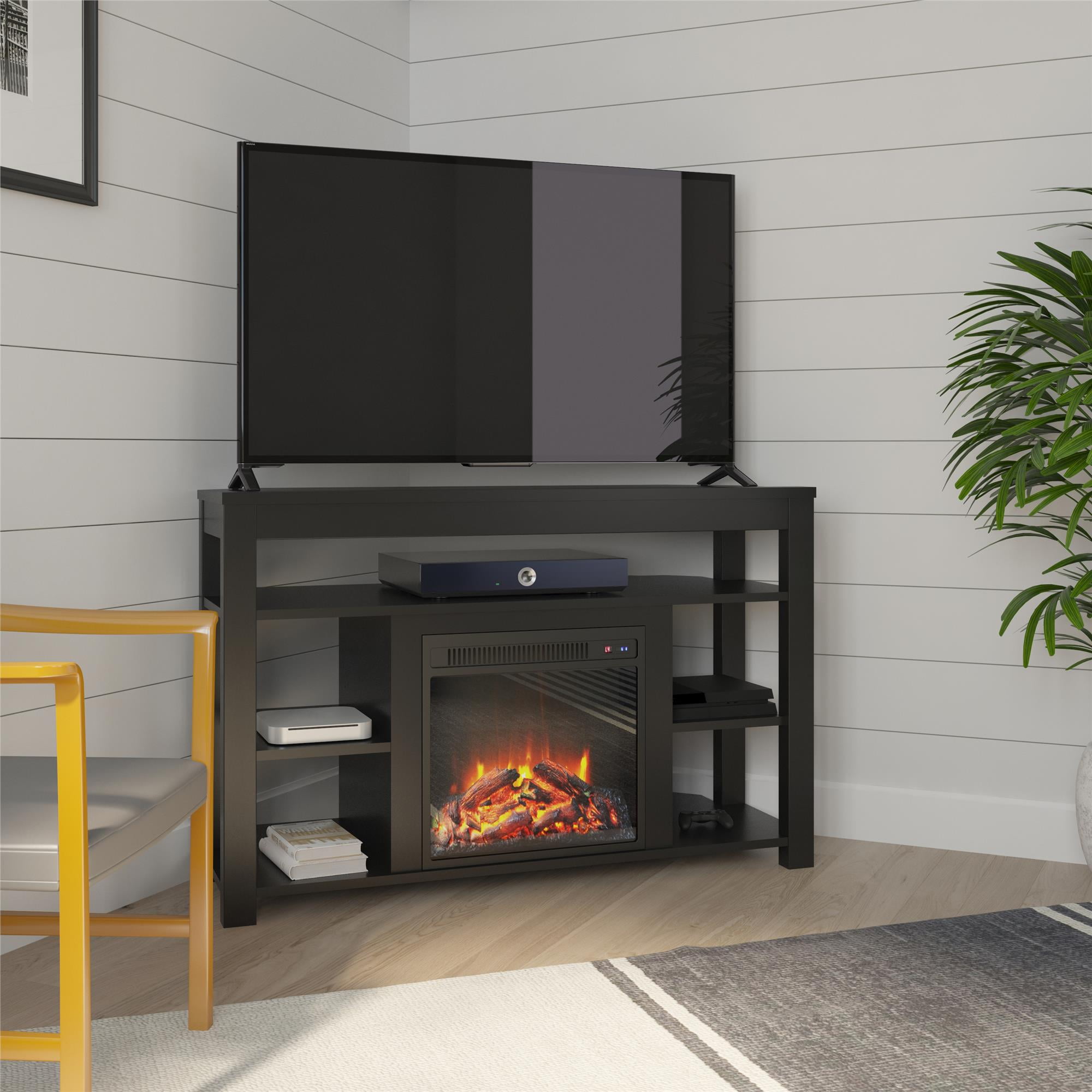 Corner Gas Fireplace TV Stand: A Warm and Stylish Focal Point for Your Living Room